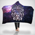 Aztec lion Hooded Blanket